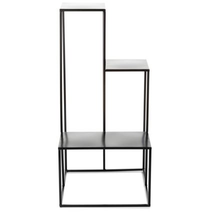 Suporte para flores KASKADA 85x40 cm preto