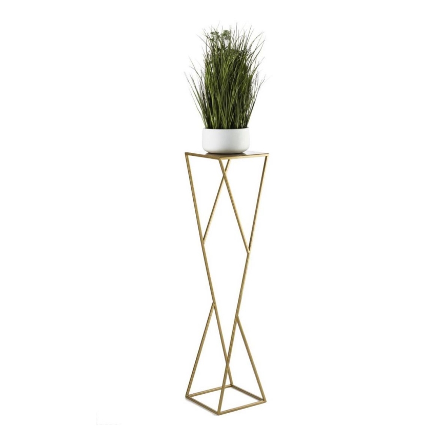 Suporte para flores LOFT 100x23,5 cm dourado