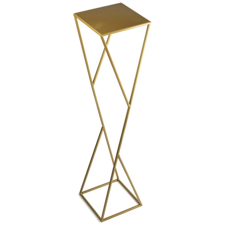 Suporte para flores LOFT 100x23,5 cm dourado