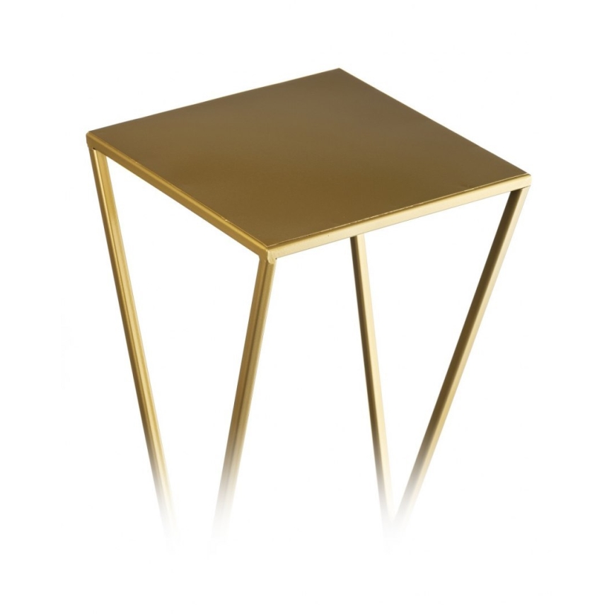 Suporte para flores LOFT 100x23,5 cm dourado