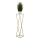Suporte para flores LOFT 100x24 cm dourado/branco