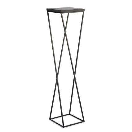 Suporte para flores LOFT 100x24 cm preto