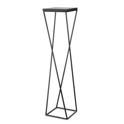 Suporte para flores LOFT 100x24 cm preto