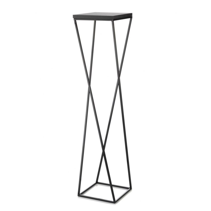 Suporte para flores LOFT 100x24 cm preto