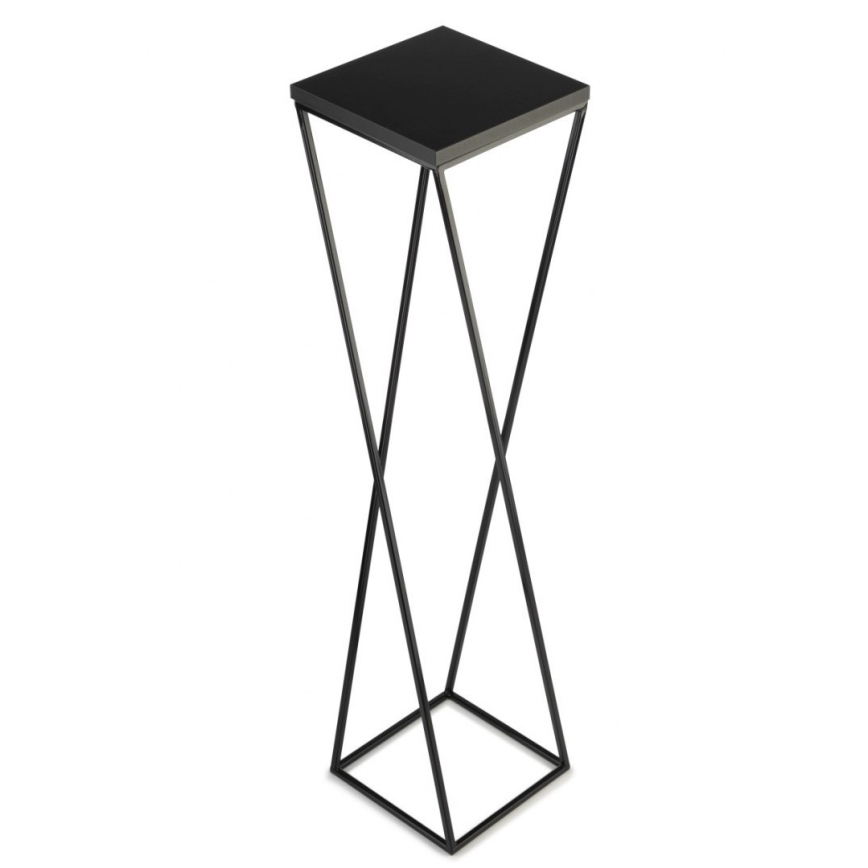 Suporte para flores LOFT 100x24 cm preto