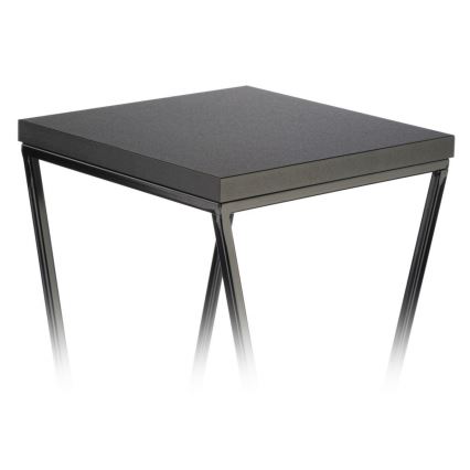 Suporte para flores LOFT 100x24 cm preto