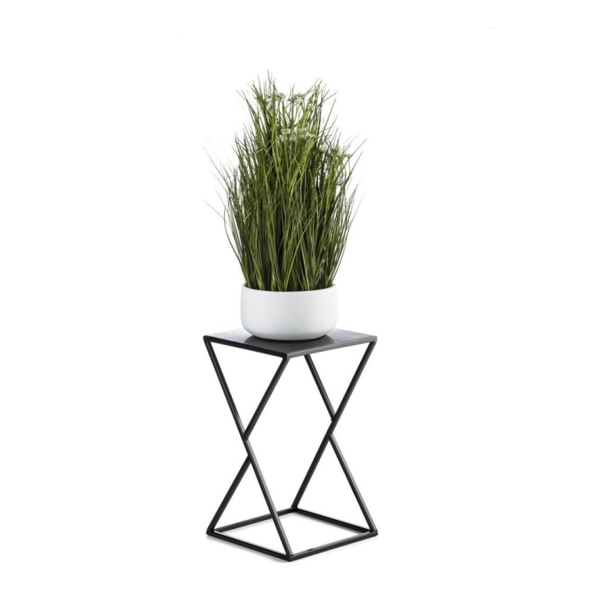Suporte para flores LOFT 40x23,5 cm preto