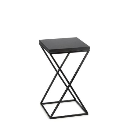 Suporte para flores LOFT 40x24 cm preto