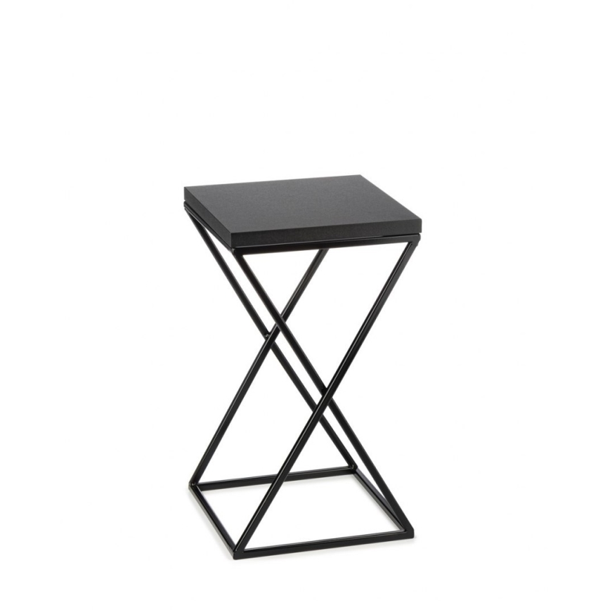 Suporte para flores LOFT 40x24 cm preto