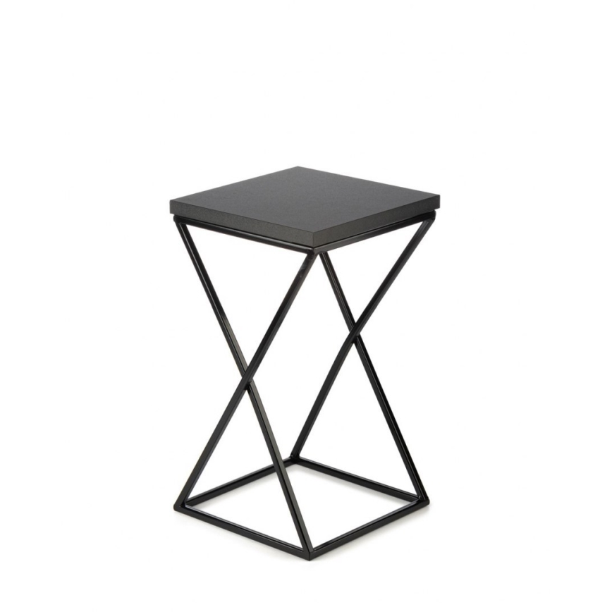 Suporte para flores LOFT 40x24 cm preto