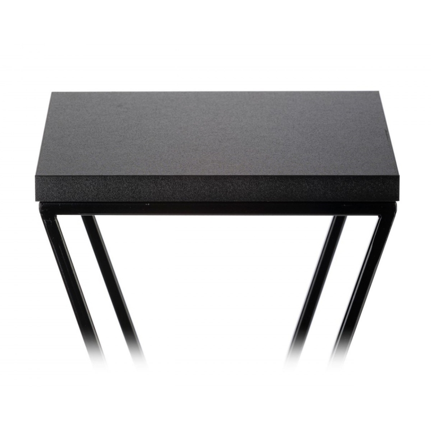 Suporte para flores LOFT 40x24 cm preto
