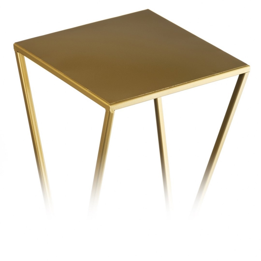 Suporte para flores LOFT 70x23,5 cm dourado