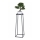 Suporte para flores LOFT 70x24 cm preto