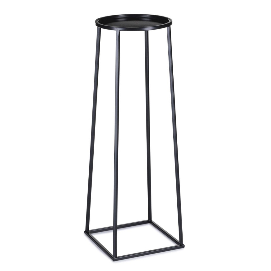Suporte para flores LOFT 70x24 cm preto