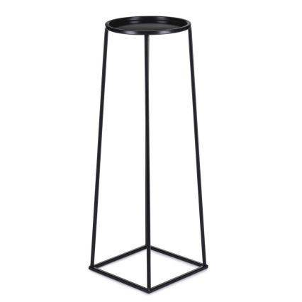Suporte para flores LOFT 70x24 cm preto