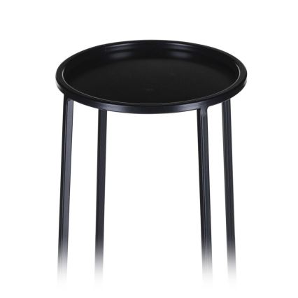 Suporte para flores LOFT 70x24 cm preto