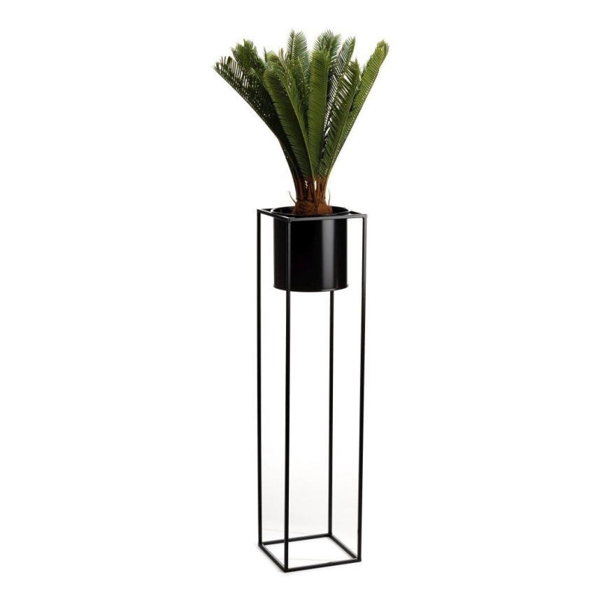 Suporte para flores RING 100x23 cm preto