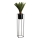 Suporte para flores RING 100x23 cm preto