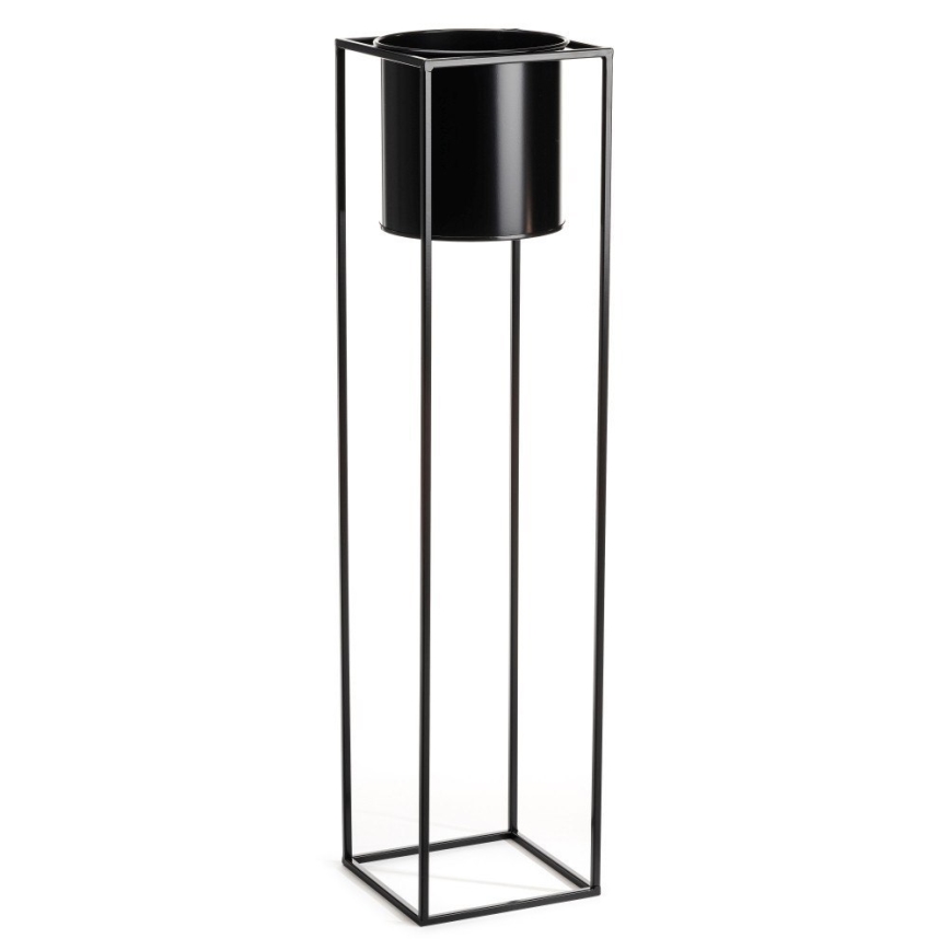 Suporte para flores RING 100x23 cm preto