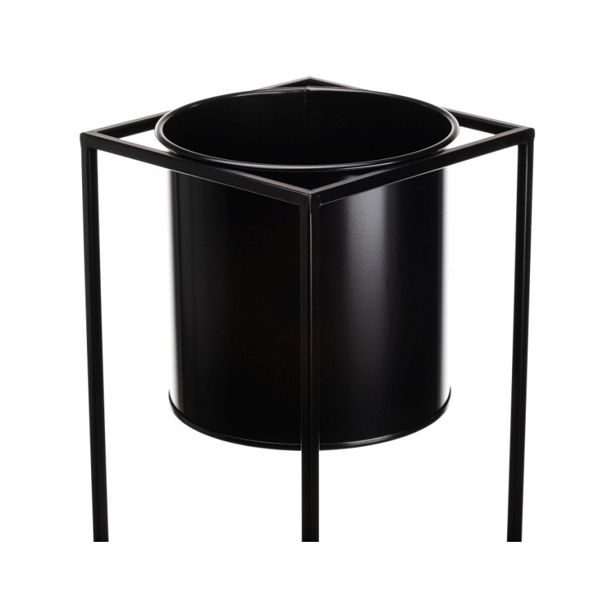 Suporte para flores RING 100x23 cm preto