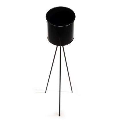 Suporte para flores TRIPOD 110x25 cm preto