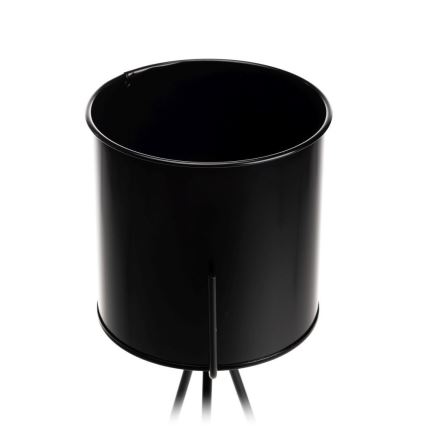 Suporte para flores TRIPOD 110x25 cm preto