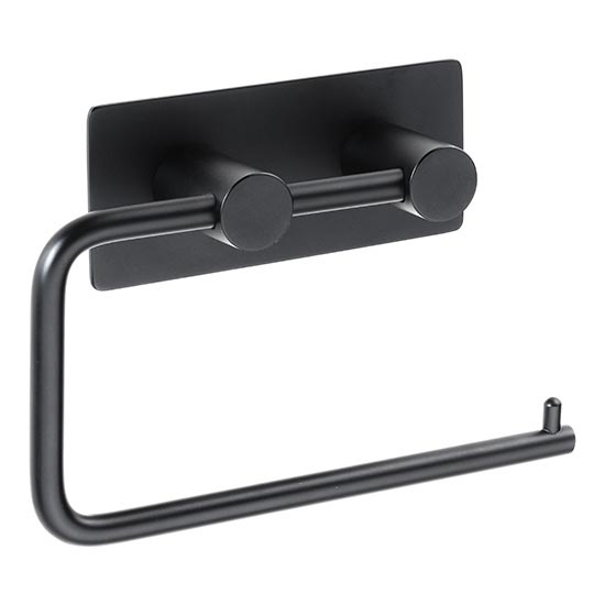 Suporte para papel 14,5 x 10 cm, aço inoxidável/preto