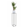 Suporte para plantas 100x24 cm preto
