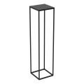 Suporte para plantas 100x24 cm preto