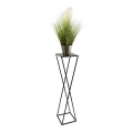 Suporte para plantas 100x24 preto