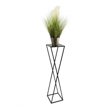 Suporte para plantas 100x24 preto