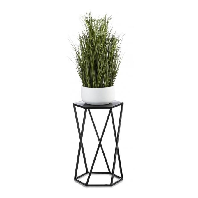 Suporte para plantas 40x24 cm preto