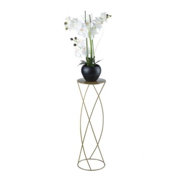 Suporte para plantas 70x22,5 cm dourado