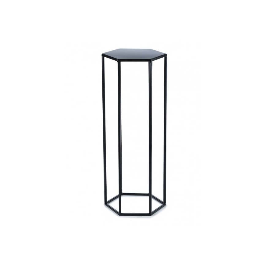 Suporte para plantas 70x24 cm preto