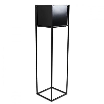Suporte para plantas 90x24 cm preto