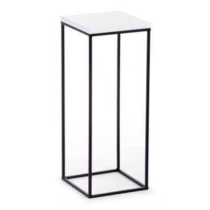 Suporte para plantas BASICLOFT 60x24 preto/branco