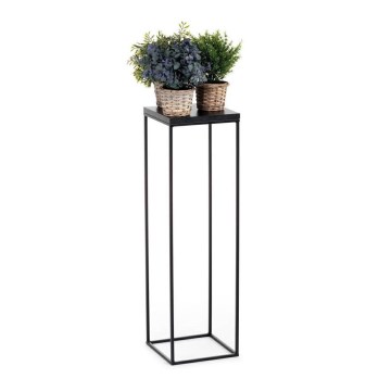 Suporte para plantas BASICLOFT 80x24 preto