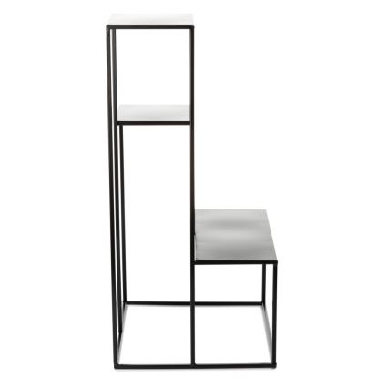 Suporte para plantas KASKADA 85x40 cm preto