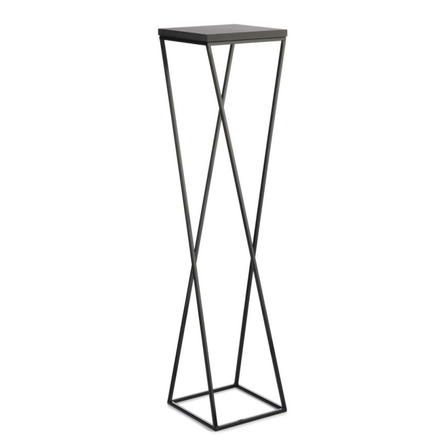 Suporte para plantas LOFT 100x24 cm preto