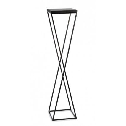 Suporte para plantas LOFT 100x24 cm preto