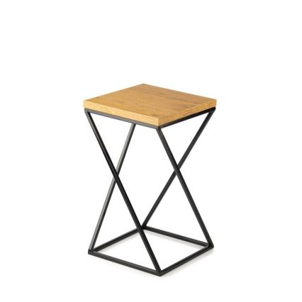 Suporte para plantas LOFT 40x24 cm preto/marrom