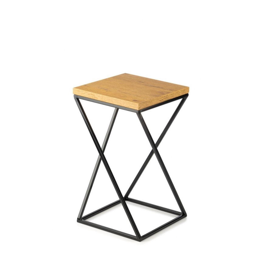 Suporte para plantas LOFT 40x24 cm preto/marrom