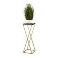 Suporte para plantas LOFT 70x24 cm dourado/preto