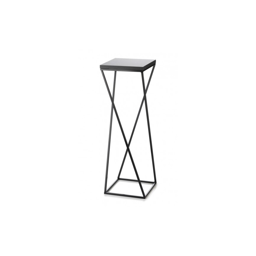 Suporte para plantas LOFT 70x24 cm preto