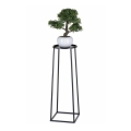 Suporte para plantas LOFT 70x24 cm preto
