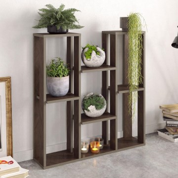 Suporte para plantas NEVADA 93x90 cm castanho