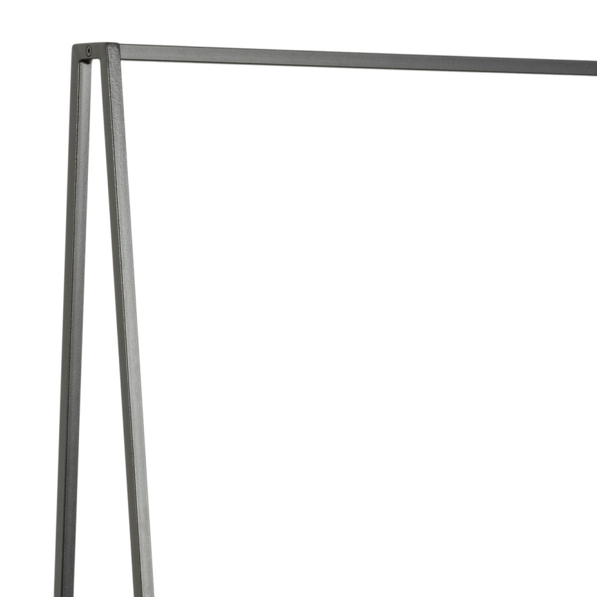 Suporte para roupa SARON carvalho/preto
