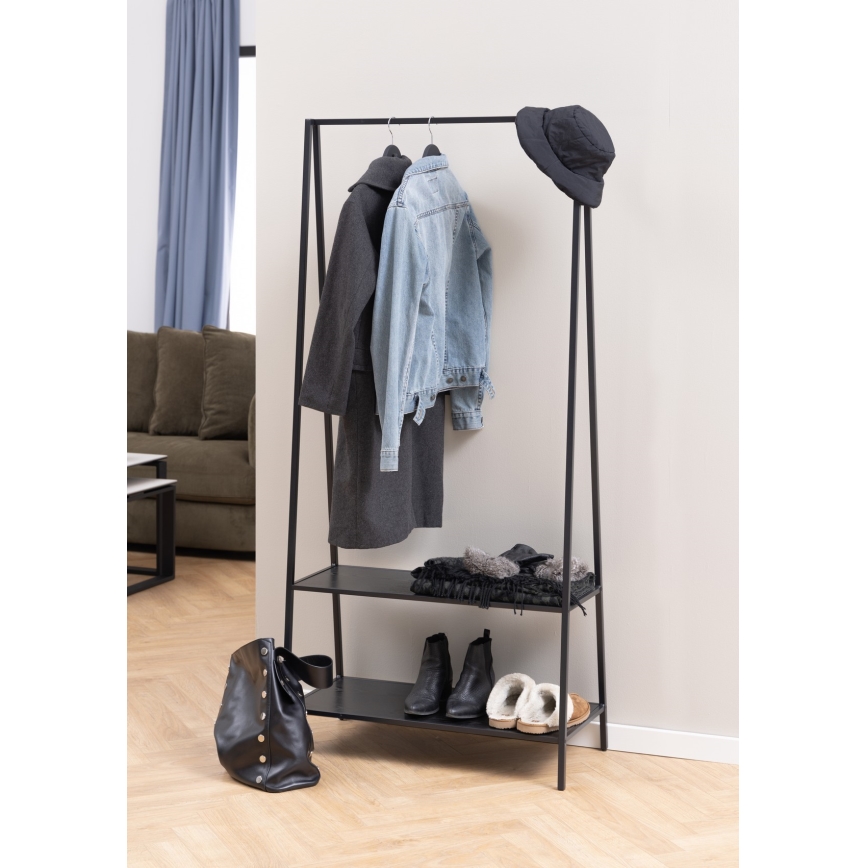 Suporte para roupa SARON preto