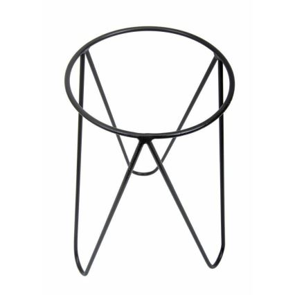 Suporte para vaso de flores LOFT 50x30 cm preto