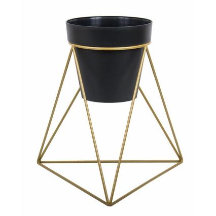 Suporte para vaso de flores TRIANGL 40x45 cm dourado